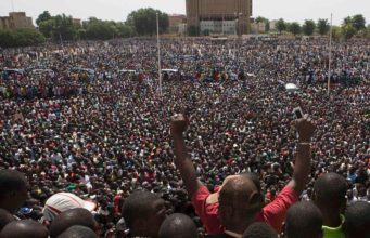 Traoré Witnesses the People Kicking Out Sankara’s Killer